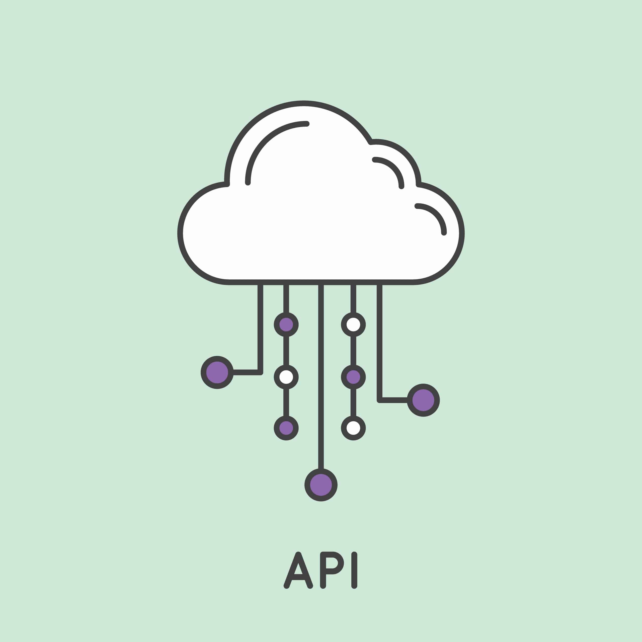 Simple,Vector,Icon,Style,Illustration,Of,Application,Programming,Interface,Api